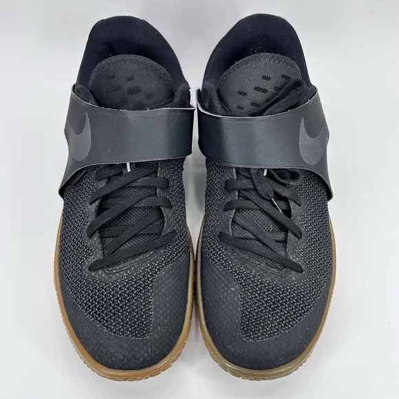 Nike Zoom Live 2017 Shoes Men's Size 10.5 Black Gum Athletic Sneakers 852421-011