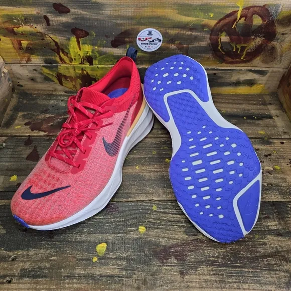 Nike ZoomX Invincible Run FK 3 Shoes Red Athletic Running DR2615-600 Size 13 NEW