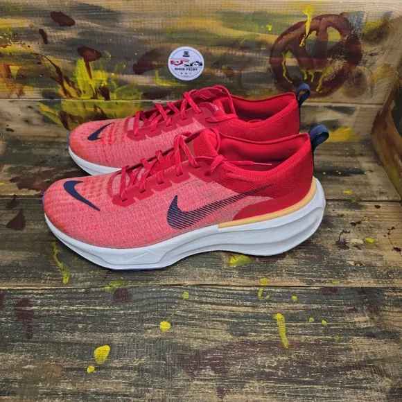 Nike ZoomX Invincible Run FK 3 Shoes Red Athletic Running DR2615-600 Size 13 NEW