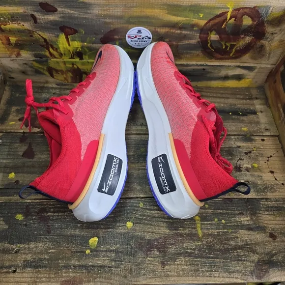 Nike ZoomX Invincible Run FK 3 Shoes Red Athletic Running DR2615-600 Size 13 NEW