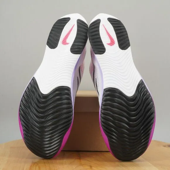 Nike ZoomX Streakfly Mens Size 11.5 Shoes White Vivid Grape Running Sneakers NEW