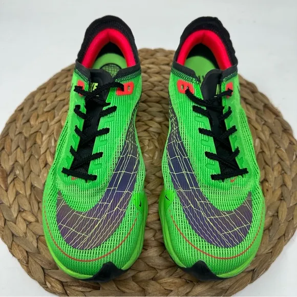 Nike ZoomX Vaporfly NEXT% 2 Running Shoes Ekiden Scream Green Size 7.5 Men's