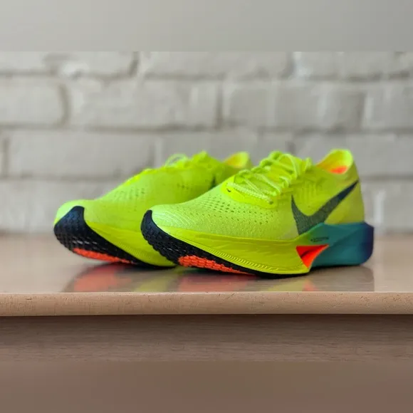Nike ZoomX VaporFly Next% 3 Volt Black Women Sizes Running Shoes DV4130-700