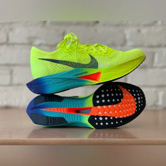 Nike ZoomX VaporFly Next% 3 Volt Black Women Sizes Running Shoes DV4130-700