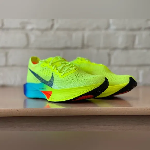 Nike ZoomX VaporFly Next% 3 Volt Black Women Sizes Running Shoes DV4130-700