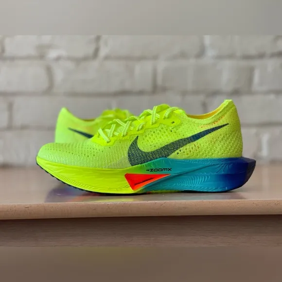 Nike ZoomX VaporFly Next% 3 Volt Black Women Sizes Running Shoes DV4130-700