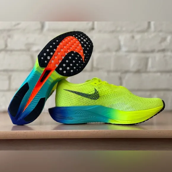 Nike ZoomX VaporFly Next% 3 Volt Black Women Sizes Running Shoes DV4130-700
