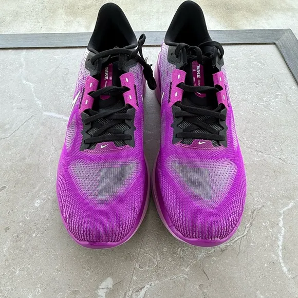 Nike ZoomX Vomero 17 Running Shoes Mens SZ 9.5 Hyper Violet Black FB1309-500
