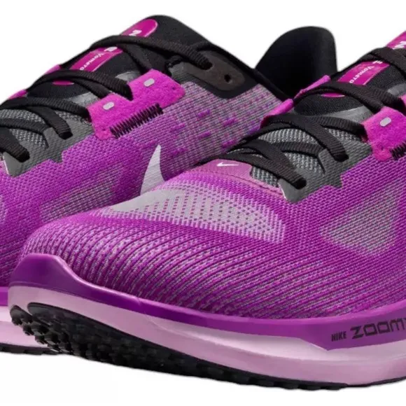 Nike ZoomX Vomero 17 Running Shoes Mens SZ 9.5 Hyper Violet Black FB1309-500