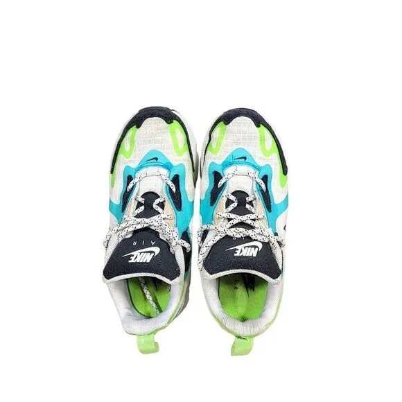 Nike Air Max 200 React Oracle Athletic Running Shoes Boys Size 13C