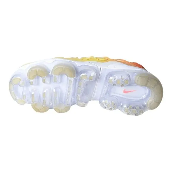 NIKE Air VaporMax Plus &quot;Opti Yellow Laser Crimson' Running Shoes Size 7.5