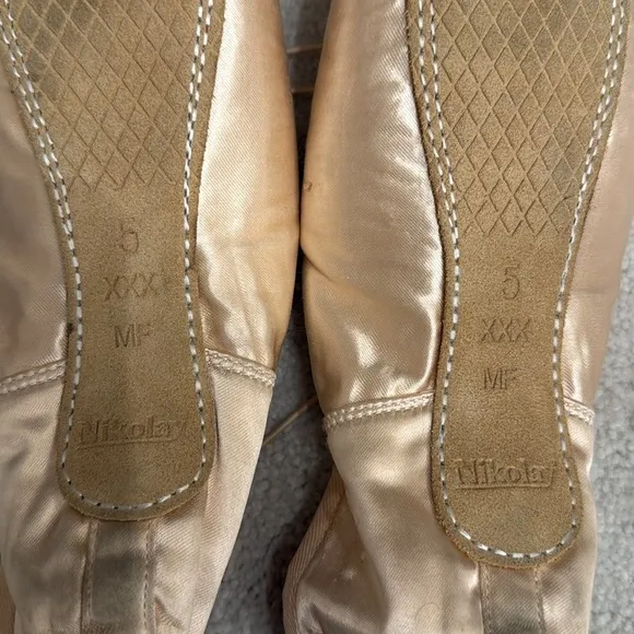 Nikolay Dream pointe shoes size 5 XXX MF work once