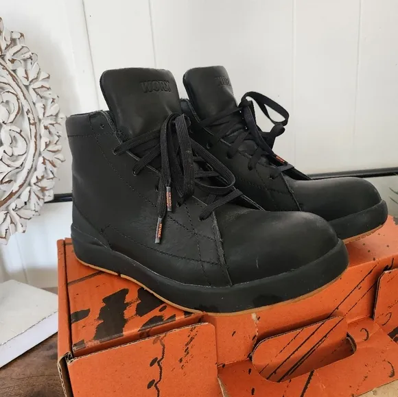 Nitro WORX Men's Safety Toe Chukka Style 5496 Size 8.5 Like New!