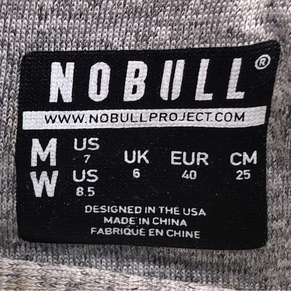 NoBull Superfabric Trainer Low Cross Training Shoes 7