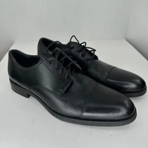 Nordstrom Black‎ Men's Dress Shoes Oxford Pointed Cap Toe Lace Up