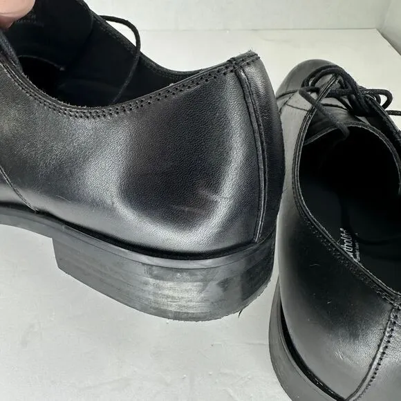 Nordstrom Black‎ Men's Dress Shoes Oxford Pointed Cap Toe Lace Up