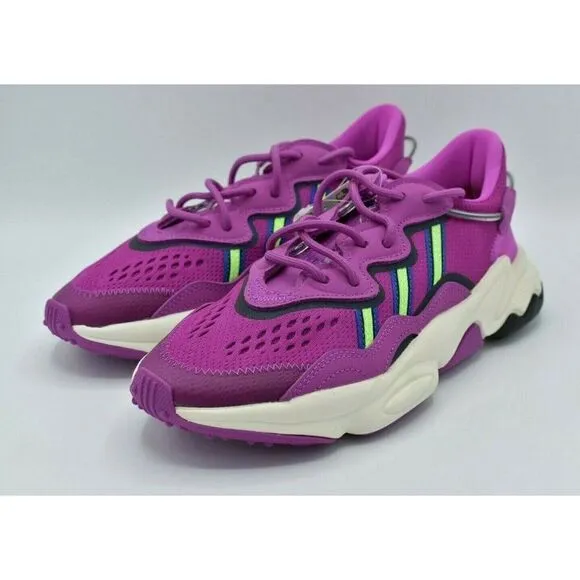 NWB Adidas Originals Womens Size 9 Ozweego W Vivid Pink Sneakers Shoes EH1197