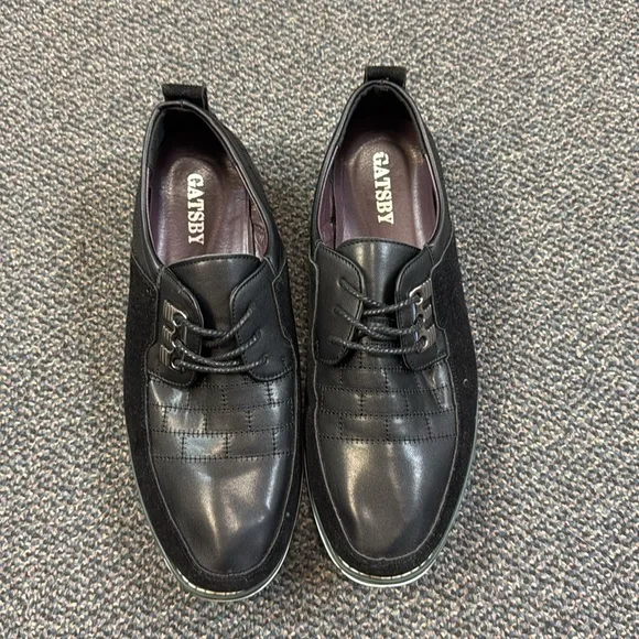 NWOB Gatsby Mens Oxford Derby Orthopedic Leather Shoes