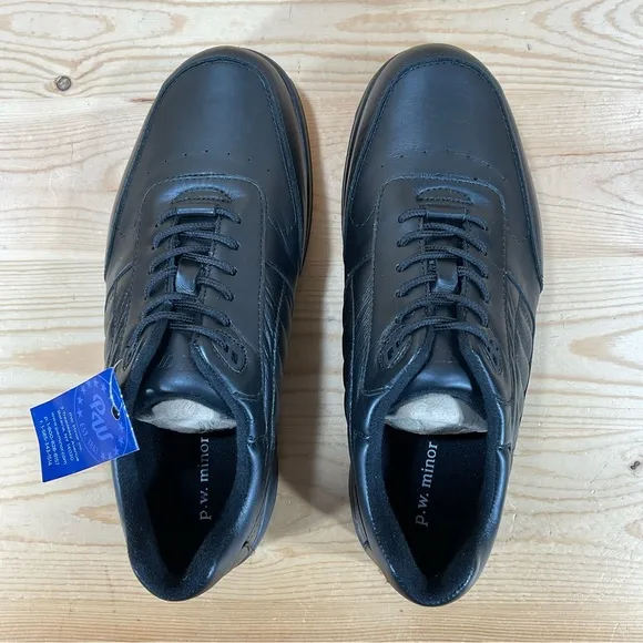 NWOB P.W. Minor Performance Walker Lace II Orthopedic ShoesMen’s 8 3W Black