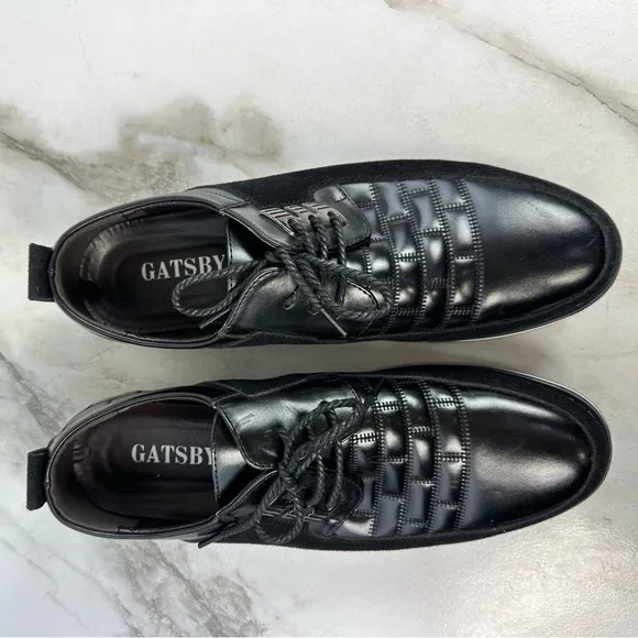 NWOT Gatsby Men's Oxford Derby Orthopedic Leather Dress Shoes, Sz 13