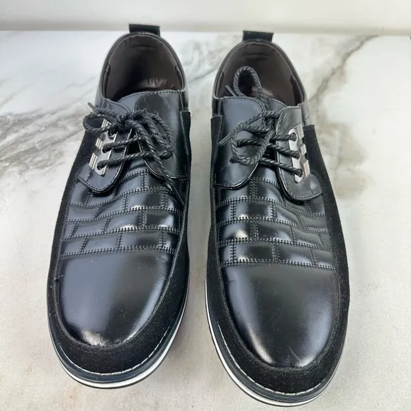 NWOT Gatsby Men's Oxford Derby Orthopedic Leather Dress Shoes, Sz 13