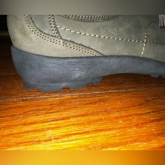 NWOT Waldlaufer Dana Holma Sneakers Shoes Gray Nubuck Lace Up Low Heel Size 8