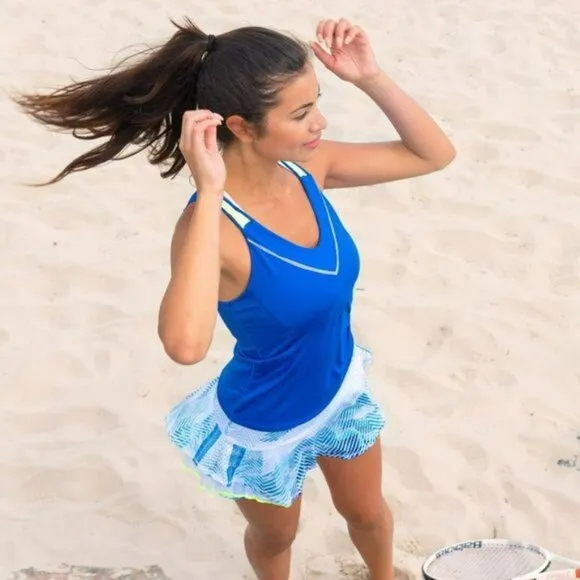 Nwt Lucky In Love Tennis Skirt Skort Shorts S Small