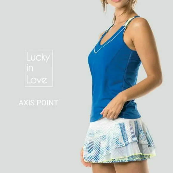 Nwt Lucky In Love Tennis Skirt Skort Shorts S Small