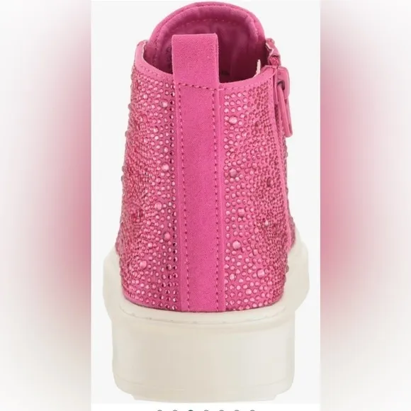 NWT-Steve Madden Girls Shoes Pink Carlyy Sneaker
