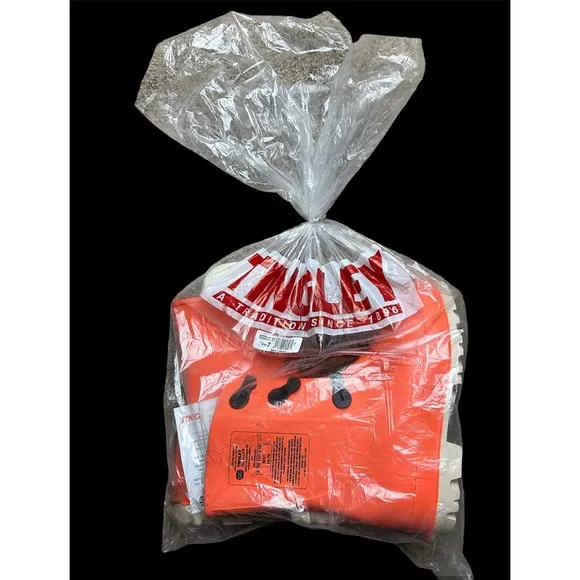 NWT: Tingley Hazproof Hazmat Boots-Chemical, Snow, Rain Emergency, Size 7