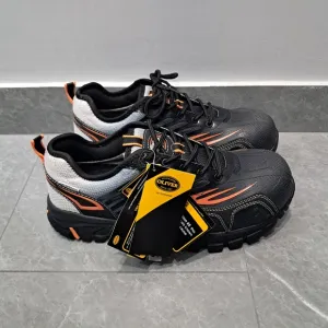 Oliver by Honeywell Steel Toe Black Work Safety Sneakers Shoes - Mens Size US 11