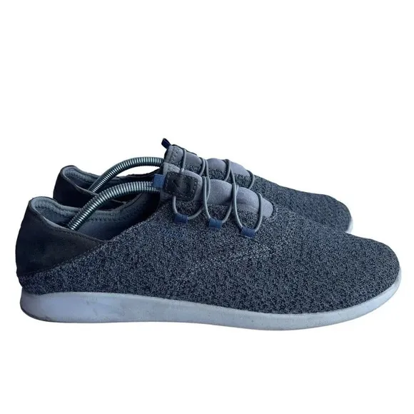 OluKai Alapa Li Slip On Lace Up Comfort Shoes Gray Men’s Size 11.5 10395-2626