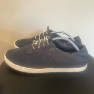 Olukai Men's Nohea Moku Dark Shadow Blue Shoes Sneakers 10283-6C6C Size 8.5