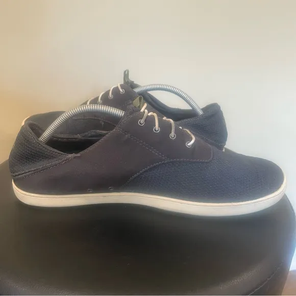 Olukai Men's Nohea Moku Dark Shadow Blue Shoes Sneakers 10283-6C6C Size 8.5