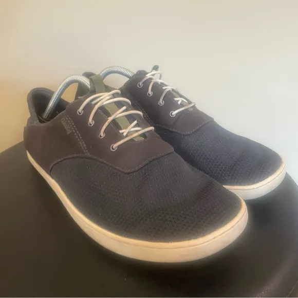 Olukai Men's Nohea Moku Dark Shadow Blue Shoes Sneakers 10283-6C6C Size 8.5