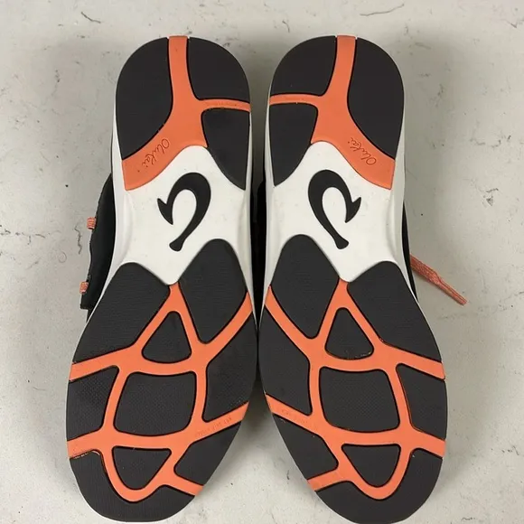 OLUKAI MIKI LI SHOES - WOMEN'S PAVEMENT/BLACK 8
