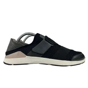 Olukai Mikilua Kako'o Black Sneakers Womens‎ Size 9.5