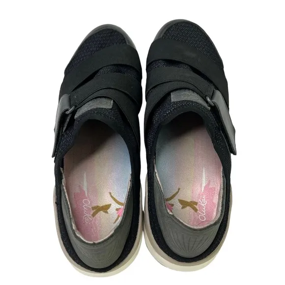 Olukai Mikilua Kako'o Black Sneakers Womens‎ Size 9.5