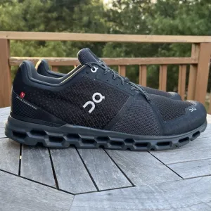 On Cloud Cloudstratus Running Shoes Mens Size 14 Black Walking Sneakers