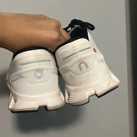 On cloud shoes