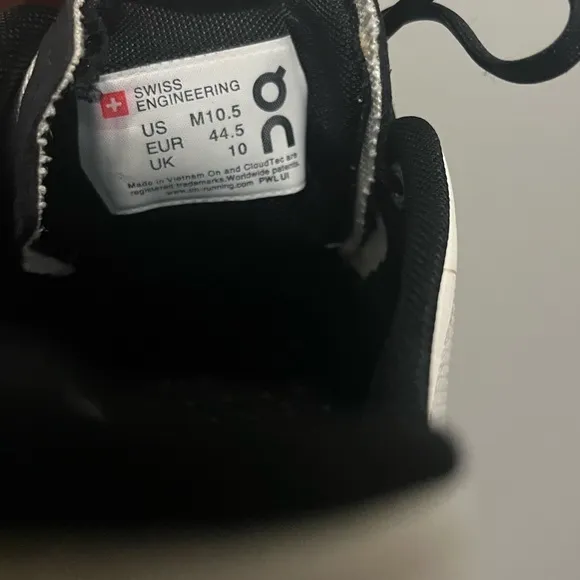 On cloud shoes