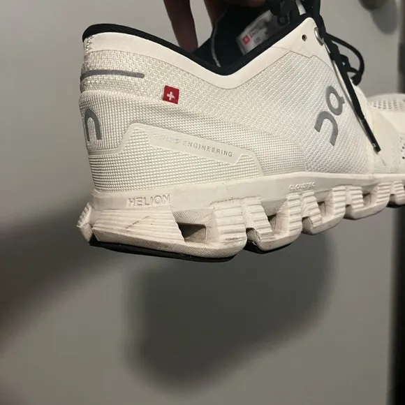 On cloud shoes