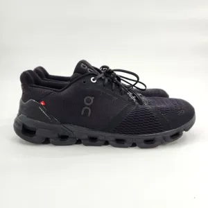On CloudFlyer Shoes Men's Size 12 Athletic Running  All Black Sneakers