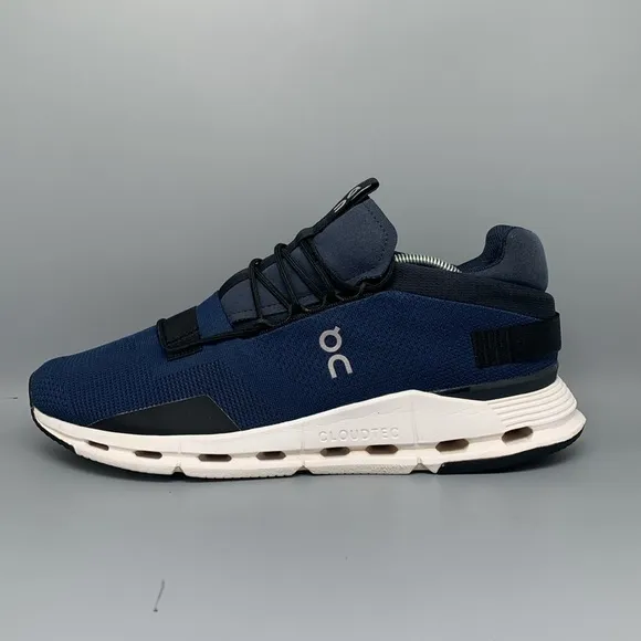On Cloudnova Blue Running Shoes Men's Sz 12.5