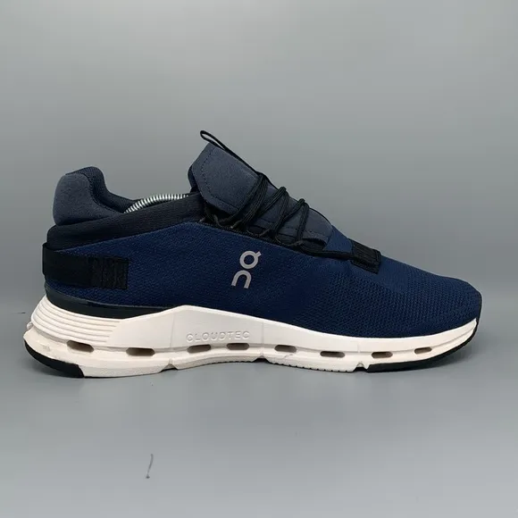 On Cloudnova Blue Running Shoes Men's Sz 12.5