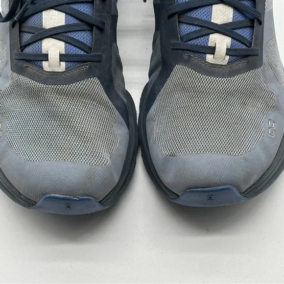 On Cloudrunner Mens 12.5 Shoes Blue Running Walking Gym Cushion Sneaker Comfort