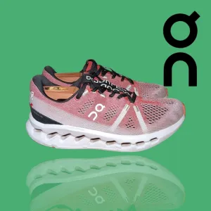 On Cloudsurfer Running Shoes Auburn/Frost Women's Size 9 VGUC