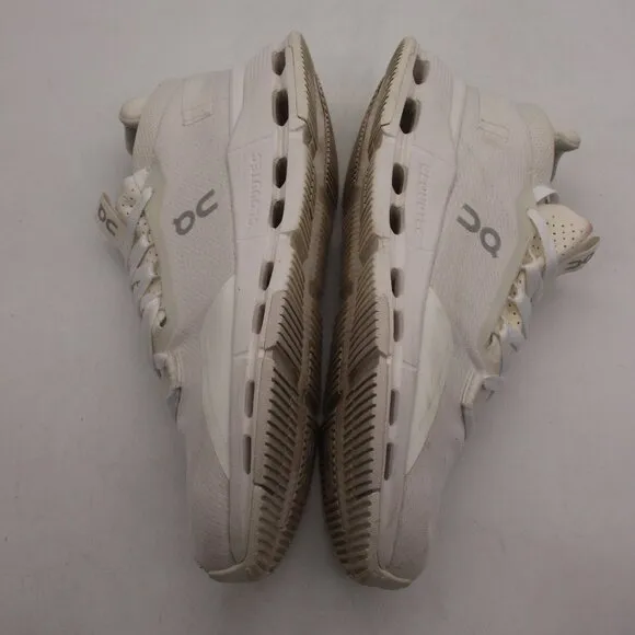 On Running Cloudnova 2 Mens Size 11 White Shoes Athletic Sneakers