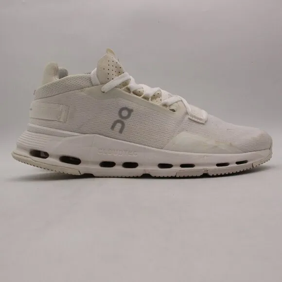 On Running Cloudnova 2 Mens Size 11 White Shoes Athletic Sneakers