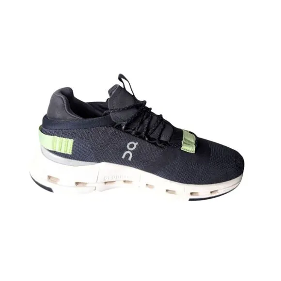 ON RUNNING Cloudnova 'Eclipse Meadow Green' Running Shoes Size 8.5